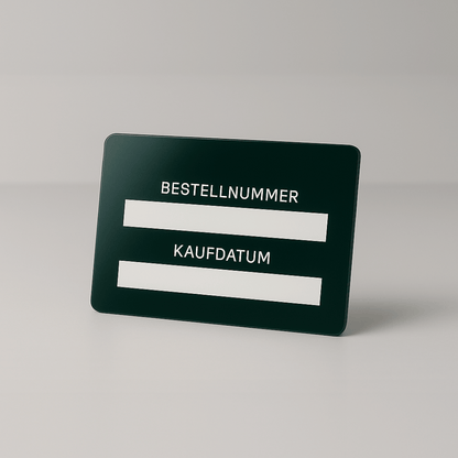 100 Tage Garantie-Karte