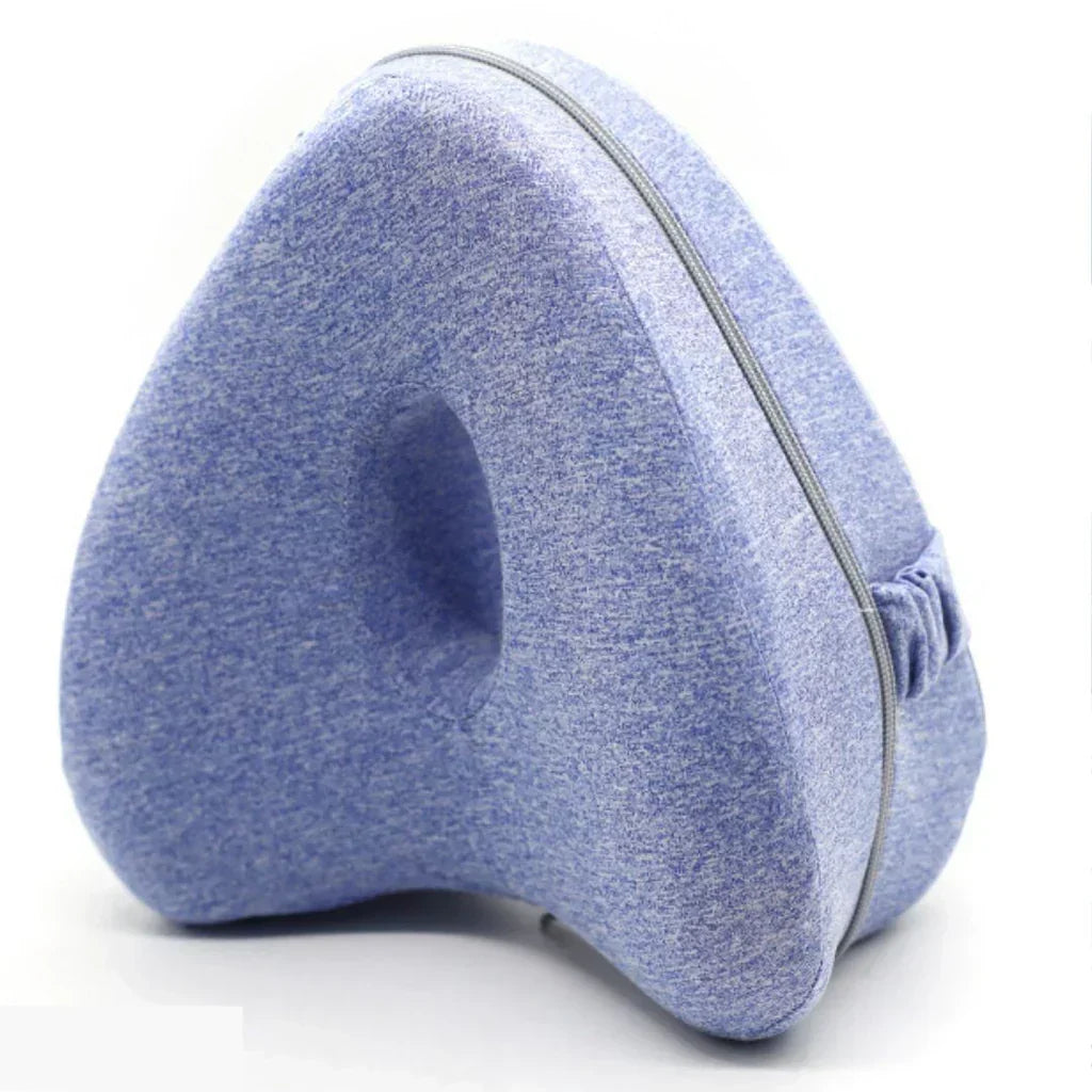 HerzForm Memory Foam Kissen – Schwangerschafts- & Knieschmerzlinderung für Seitenschläfer