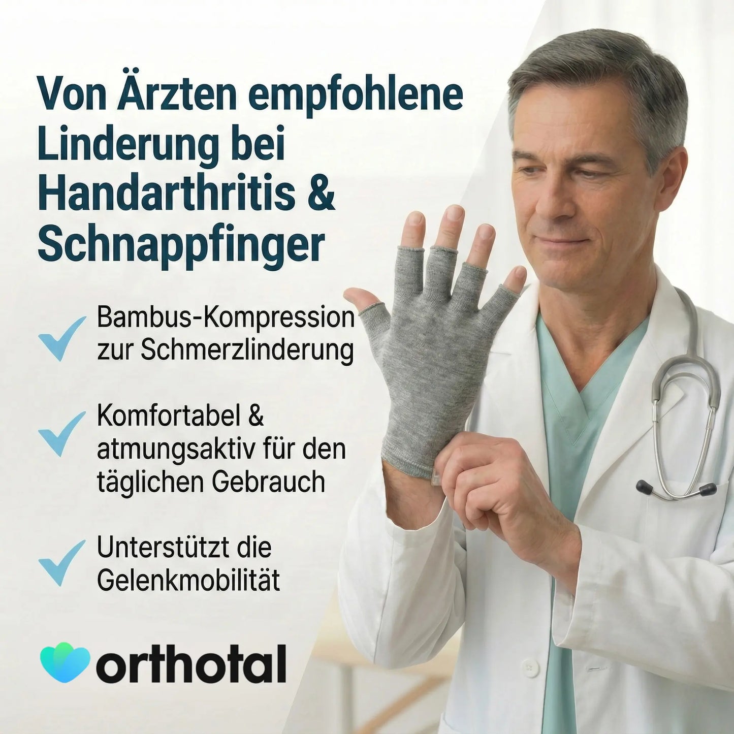 Orthoakt Bambus Handschuhe